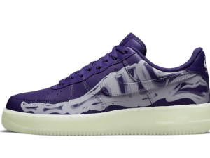 AF1-PURPLE SKELETON HALLOWEEN