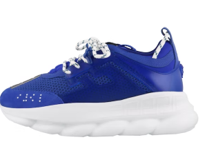 VRSC-CHAIN REACTION BLUE MESH RUBBER SUEDE