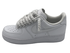 AIR FORCE 1 LACES ROPE-WHITE
