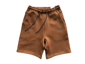 NK TECH SHORTS-BROWN
