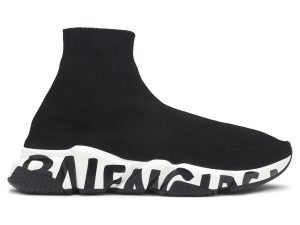 Balenciaga Speed Trainer 'Graffiti - Black White'