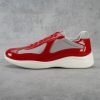 Prada America's Cup Red Grey