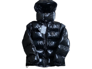 T JACKET - GLOSSY BLACK