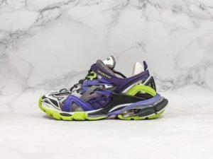 Balenciaga Track 2 Trainer Purple Green