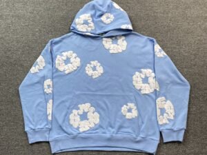 Denim Tears Hoodie Light Blue
