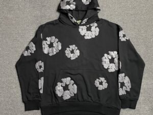 Denim Tears Hoodie Black Grey