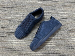 Louboutin Spikes Low Navy